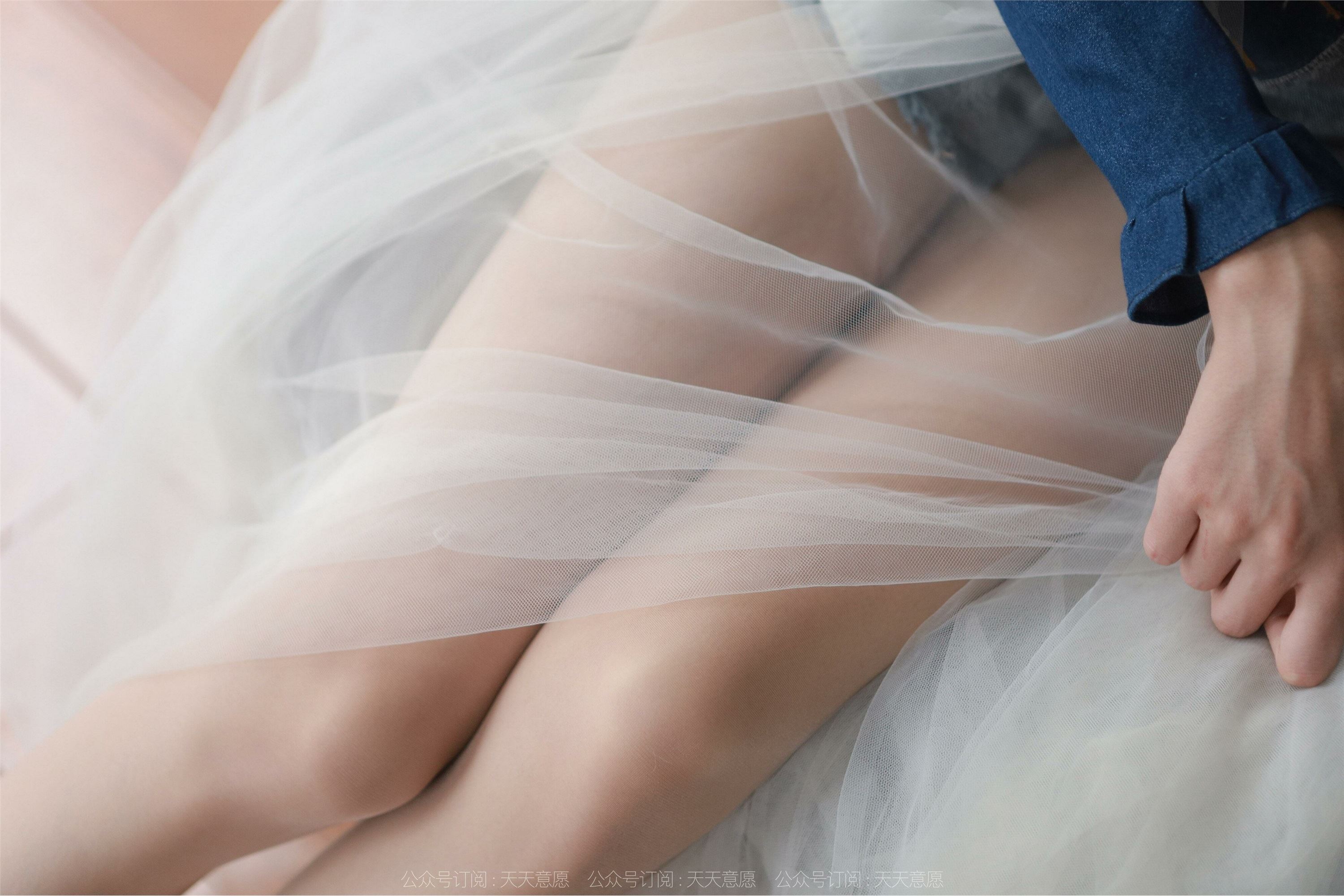 IESS异思趣向 2022.03.31 丝享家1045：团团《长腿白纱》